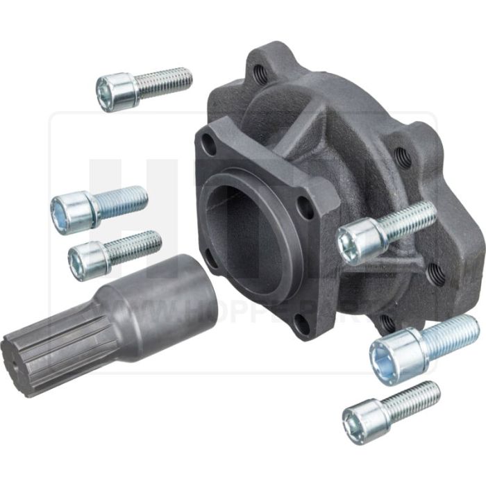 Adapter ISO 4 Loch PTO/SAE C Pumpe