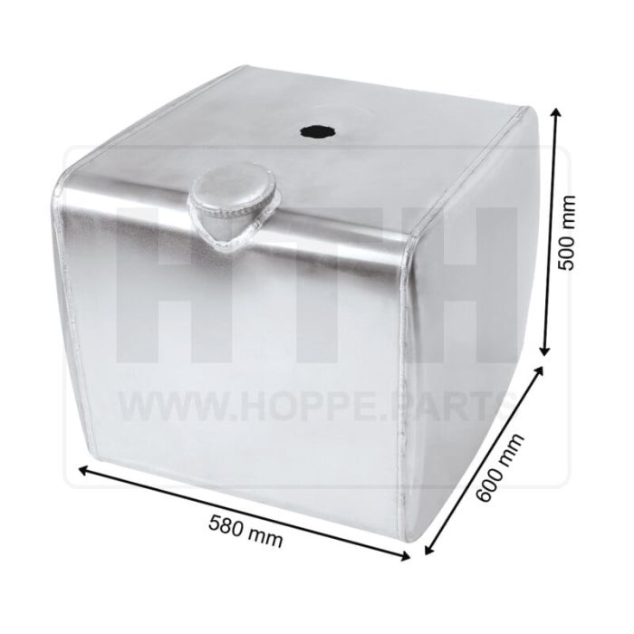 Dieseltank 162 l Alu 580 x 500 x 600 Dieseltank 162 l Alu 580 x 500 x 600