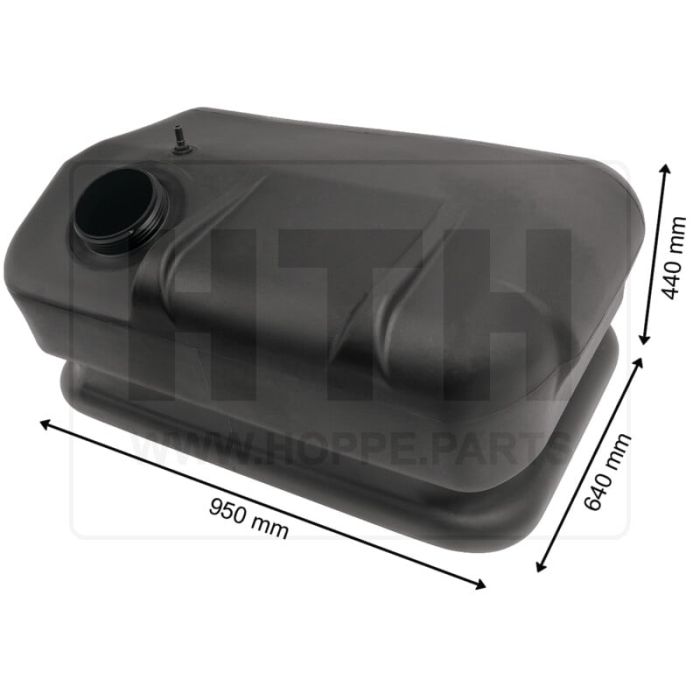 Dieseltank 180 l KST 950 x 440 x 640