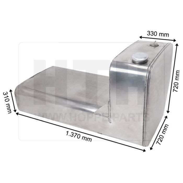 Schuhtank 360 l Alu 1370 x 720 x 720 Schuhtank 360 l Alu 1370 x 720 x 720