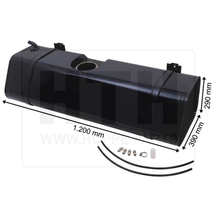 3-Eck-Dieseltank 110 l Stahl