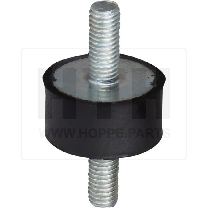 Gummipuffer Ø 30 mm, 15 mm hoch, 2x M8