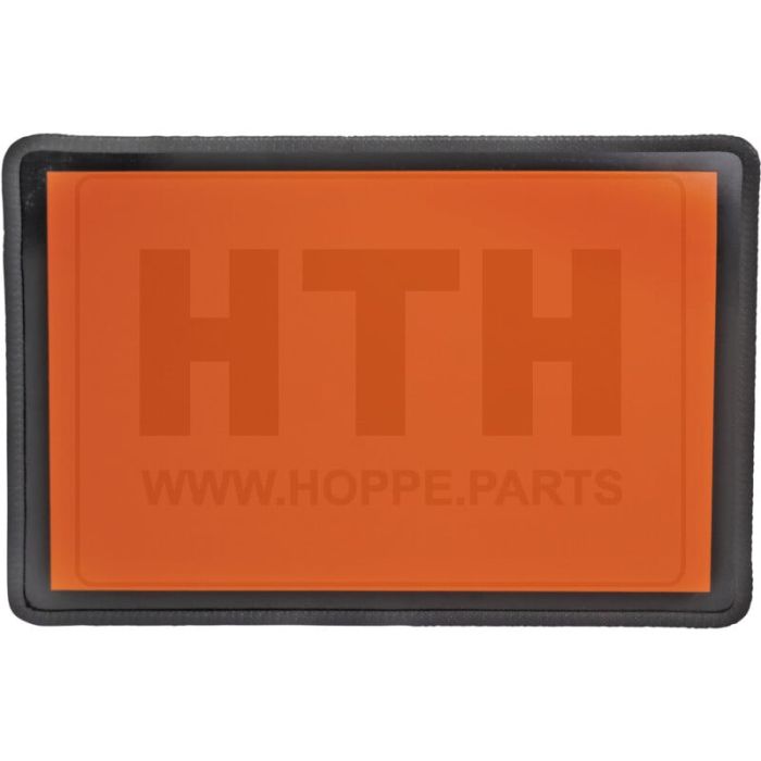 Warntafel 11H, orange