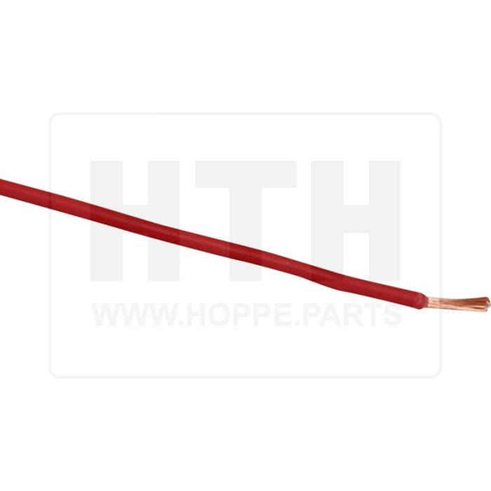 Kabel 1-adrig rot, 1,5 mm²