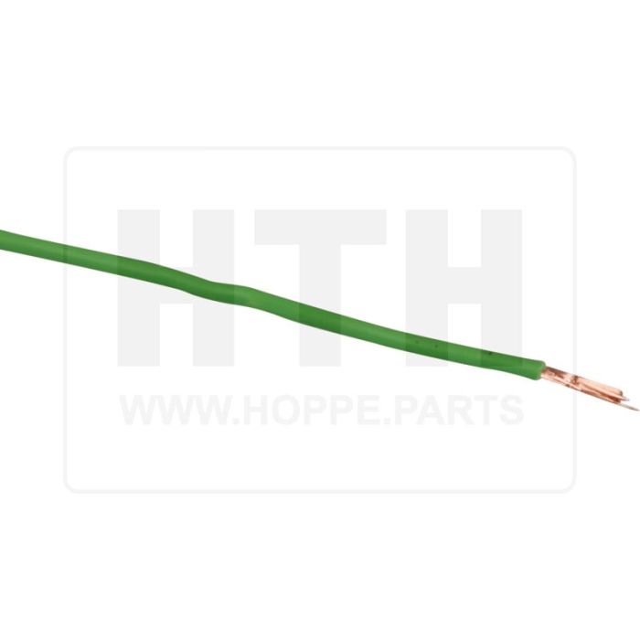 Kabel 1-adrig grün, 1,5 mm²
