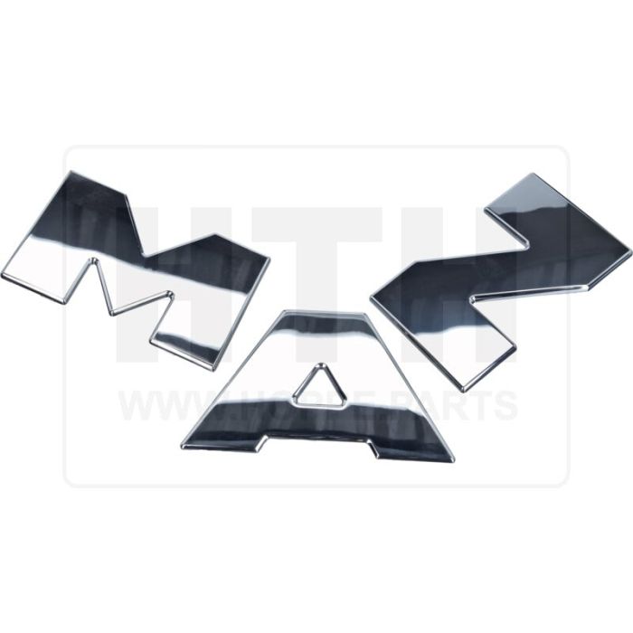 MAN-Schriftzug Chrom für Frontgrill
