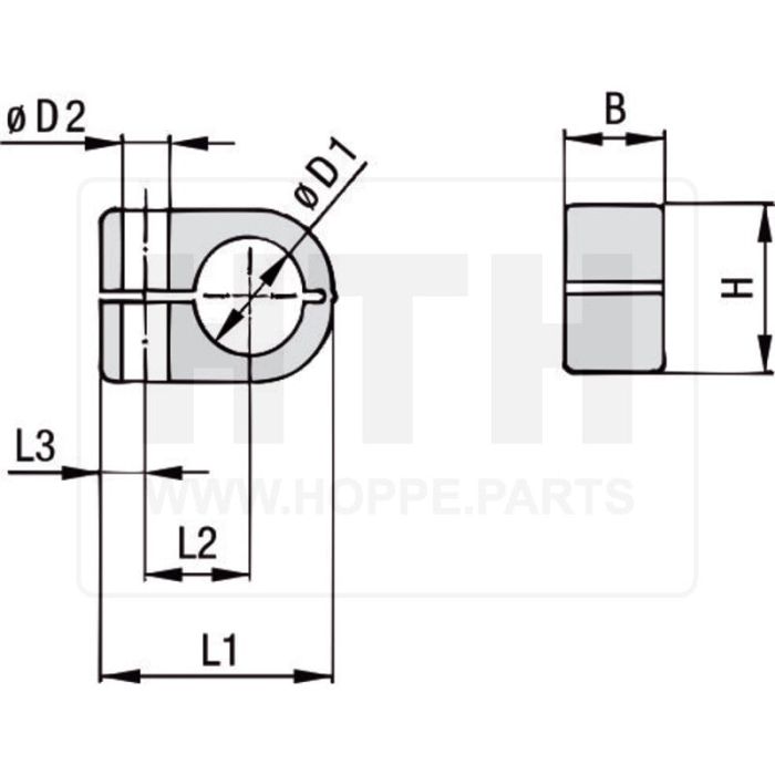 Schellenkörper Gr. 2 Ø 10mm