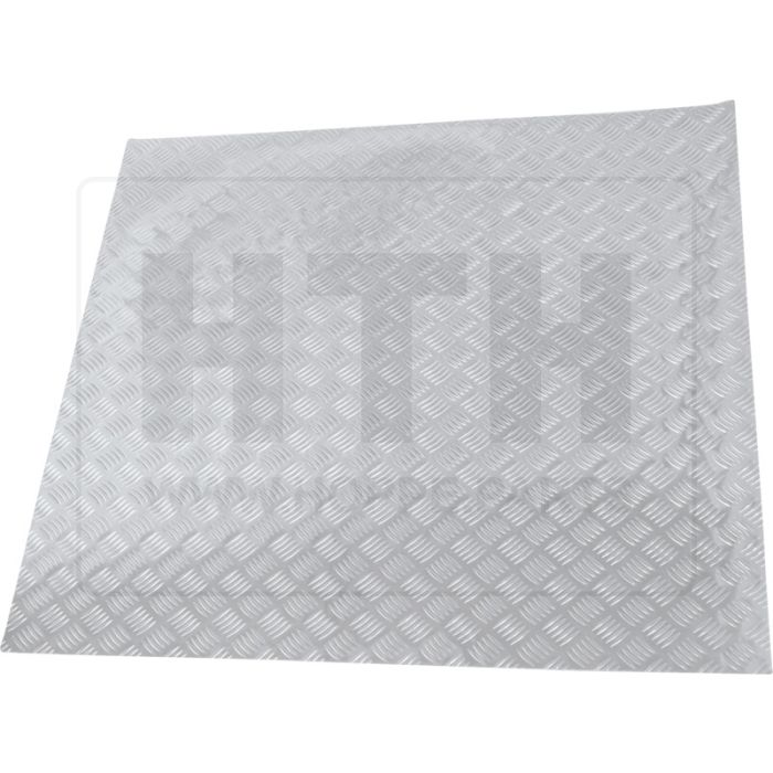 Aluriffelblech zum Verkleiden 1.000 mm x 1.000 mm