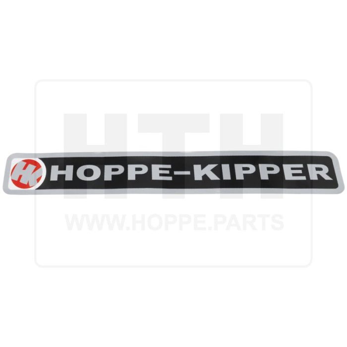 Aufkleber Hoppe-Kipper