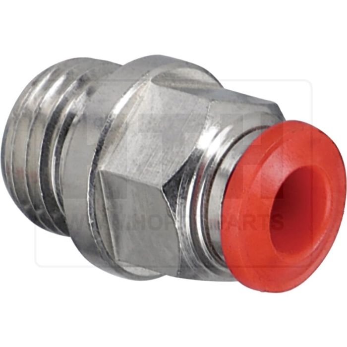 Luftnippel 1/4" auf Ø 6 mm