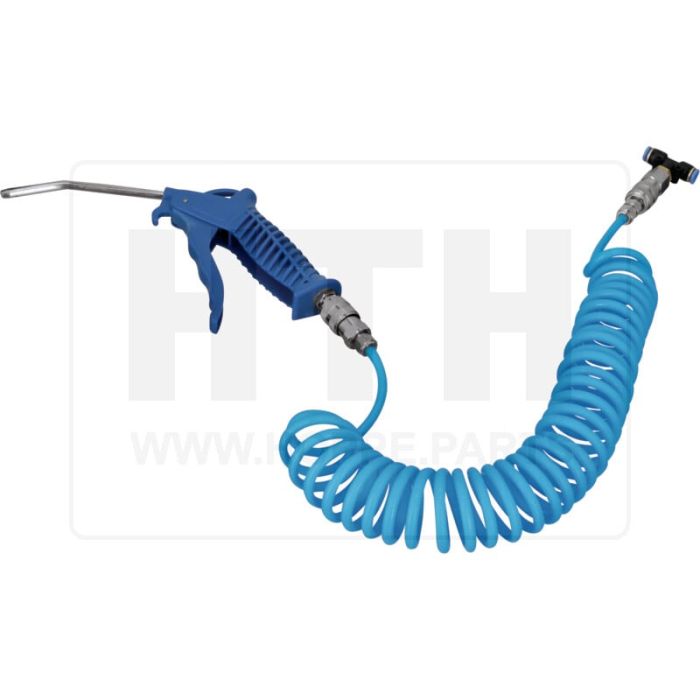 Druckluftpistole mit Wendelflex