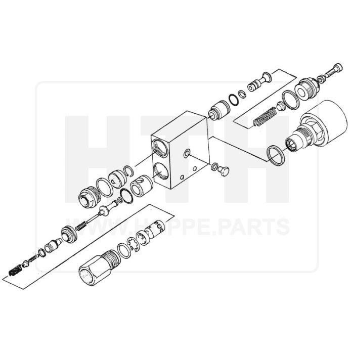 Reparatursatz für Kippventil 501/190 Reparatursatz für Kippventil 501/190