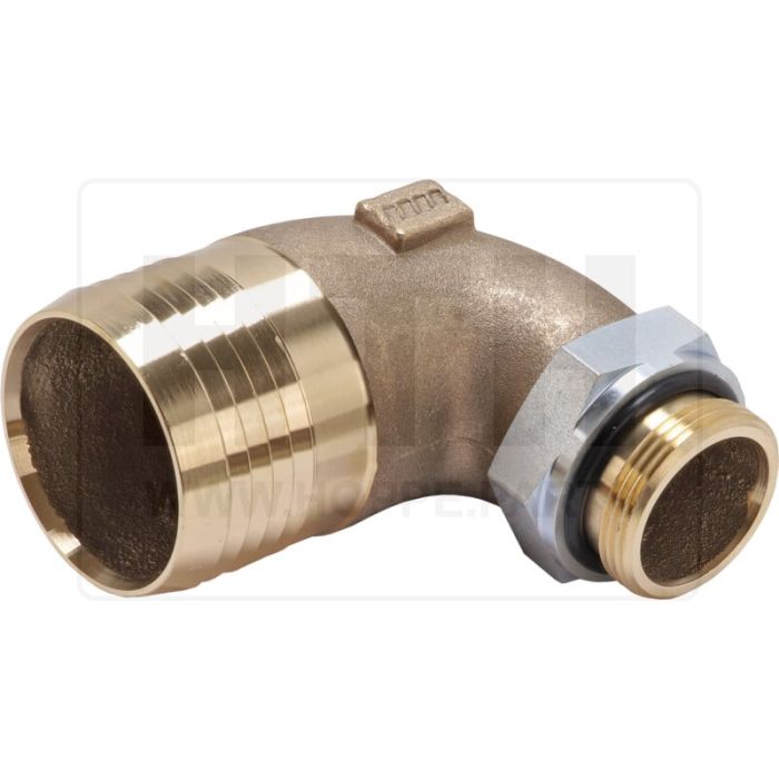Saugstutzen Ø 60 - 1 1/4" - 90° einst.
