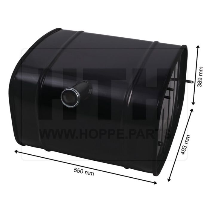 Dieseltank 77 l Stahl 550 x 400 x 500