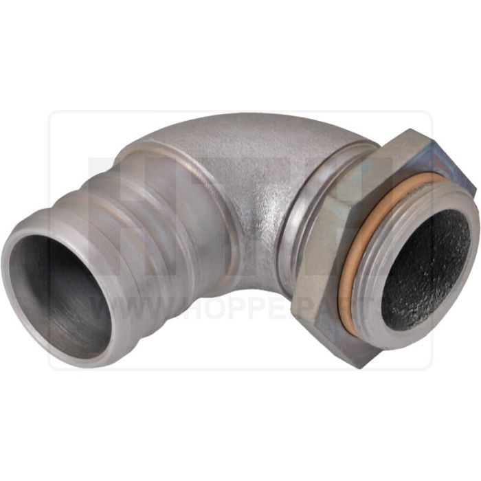 Saugstutzen Ø 40 - 45x2 - 90° einst.