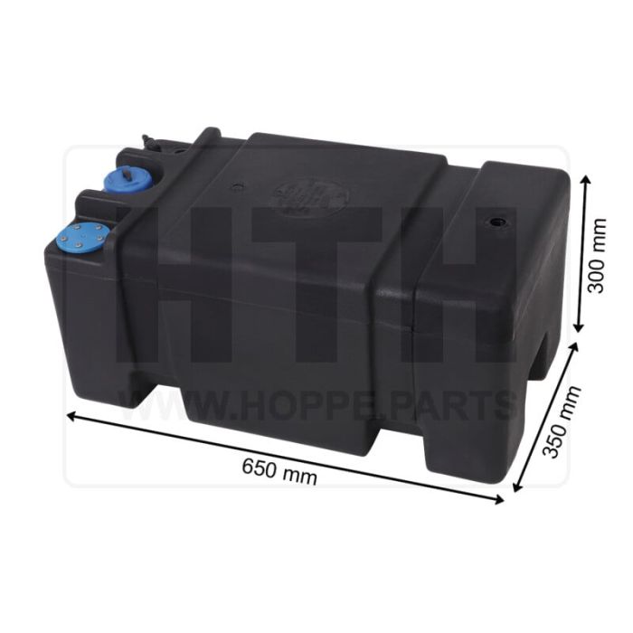 Zusatztank 55 l KST 650 x 300 x 350