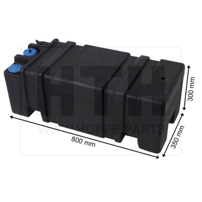 Zusatztank 69 l KST 800 x 300 x 350