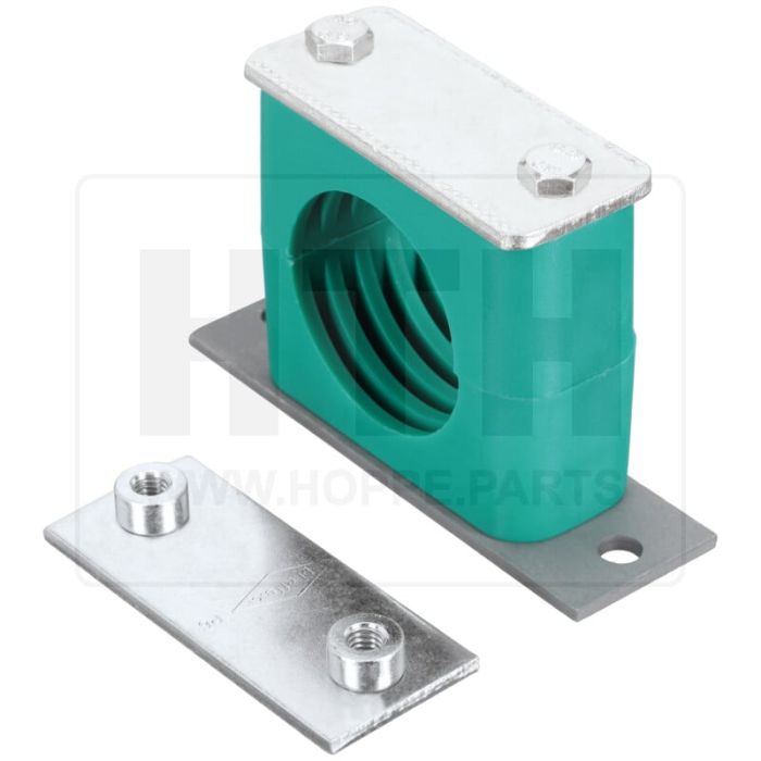 Rohrschellen RS E V 42 mit Flanschplatte