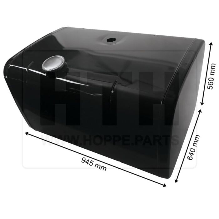 Dieseltank 300 l Stahl 945 x 560 x 640