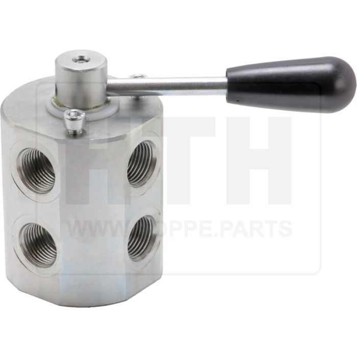 Tandem-Umschalthahn 6x 1/2"
