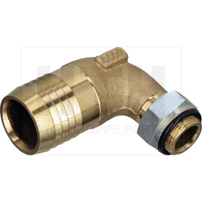 Saugstutzen Ø 40 - 3/4" - 90° einst.