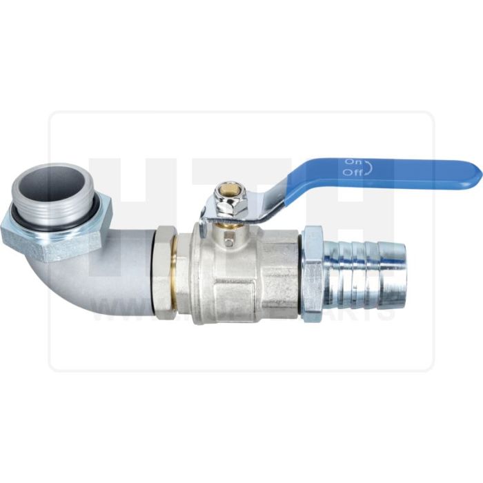 Saugstutzenadapter AG 1 1/2" Saug-Ø 40mm