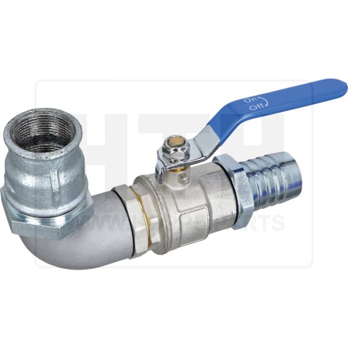 Saugstutzenadapter AG 1 1/4" Saug-Ø 40mm