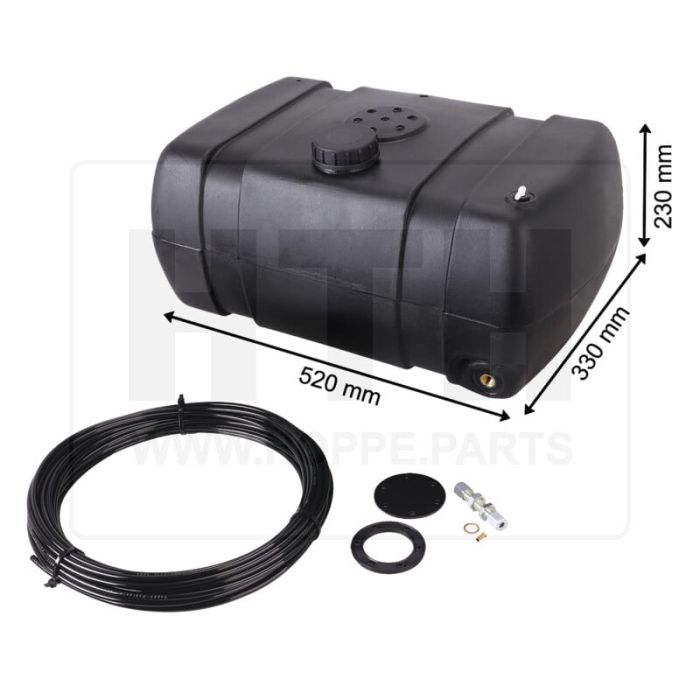 Standheizungstank 30 l KST 520x230x330