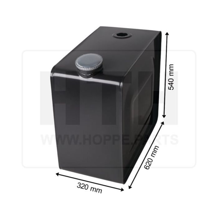Dieseltank 100 l Stahl 320 x 540 x 620