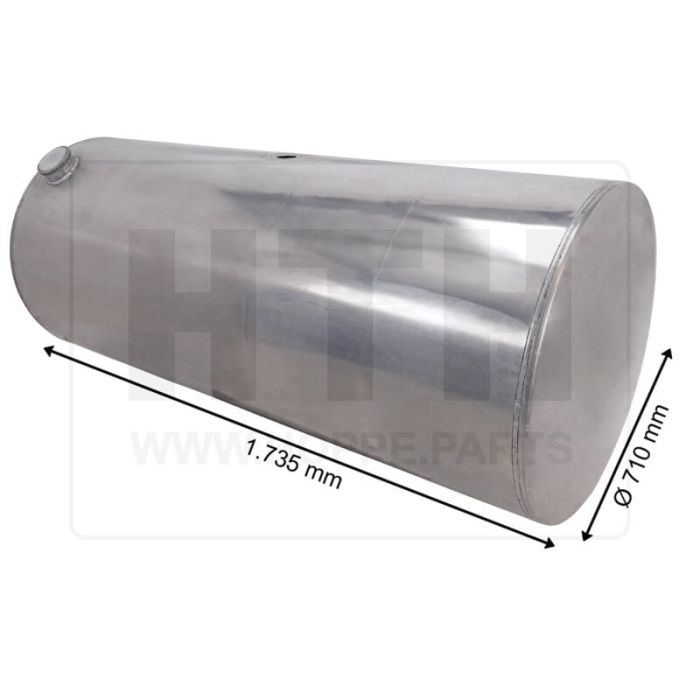Dieseltank 620 l Alu Durchm. 710mm