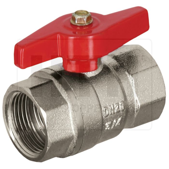 Absperrhahn 3/4", mit Kreuzgriff