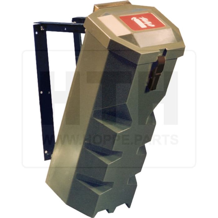 Feuerlöscherk. Olivgrün inkl. Halter