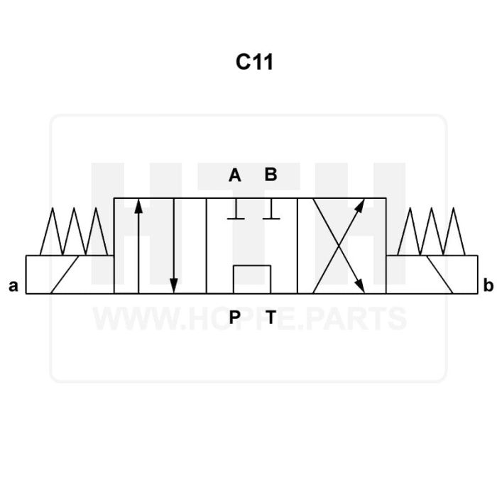 NG06-4/3 Wegeventil-C11 12V H