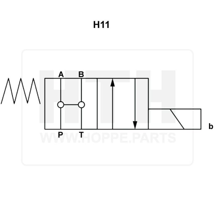 NG10-4/2 Wegeventil-H11 24V H