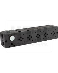 fuss/patroneplatte 5-fach NG06 Stahl