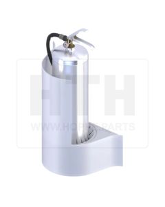 Wandhalter für Feuerlöscher WAVE weiss