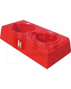 Feuerlöschständer rot 645x150x320