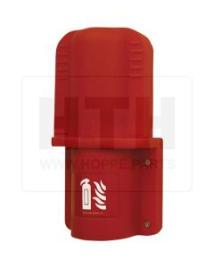 Feuerlöscherk. Rot Top Loader210x415x145