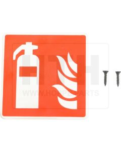 Ersatzschild für Feuerlöscherkasten