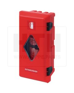 Feuerlöscherk rot/rot 310x611x250mm