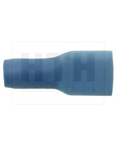 Flachstecker blau - vollisoliert -