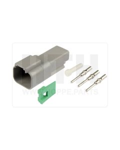 Steckdose 2-polig mit Dichtung IP68