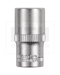 1/4'' Sechskant-Stecknuss, 9mm