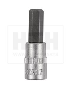 1/4'' Bit-Stecknuss Innensechskant, 7mm