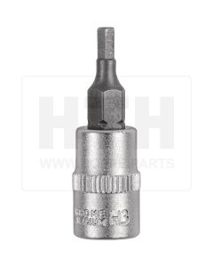 1/4'' Bit-Stecknuss Innensechskant, 3mm