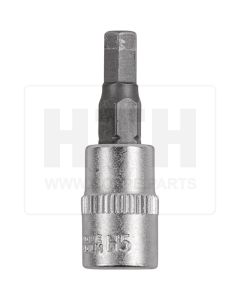 1/4'' Bit-Stecknuss Innensechskant, 5mm