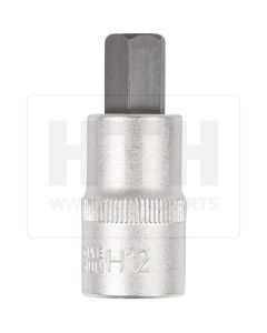 1/2'' Bit-Stecknuss 6-kant, kurz, 12mm