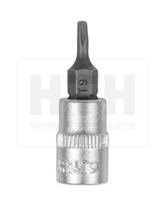 1/4'' Bit-Stecknuss TX-stern, T9