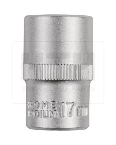 1/2'' Sechskant-Stecknuss, 17mm