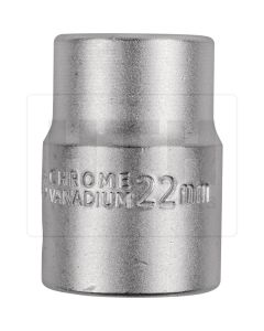 3/4'' Sechskant-Stecknuss, kurz, 22mm